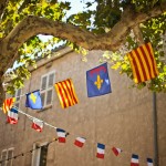 Flags in Collobrières
